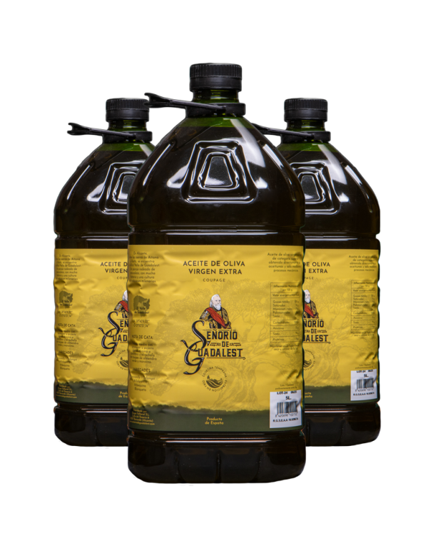 Extra Virgin Olive Oil Pack 3 Bottles of 5L