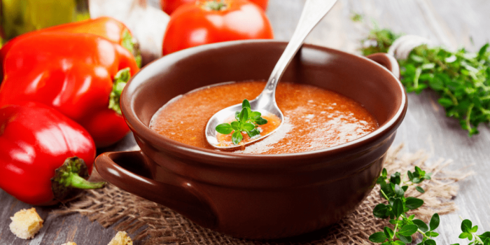 Receta de gazpacho andaluz